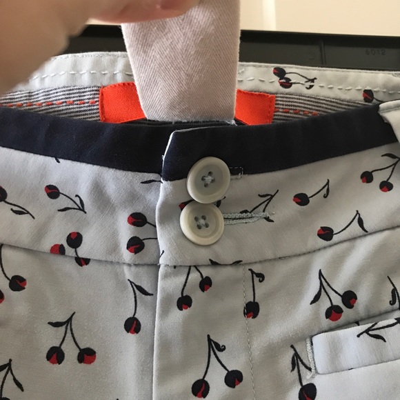 EUC ANTHROPOLOGIE CARTONNIER CHERRY PRINT PANTS 🍒 - Picture 6 of 8